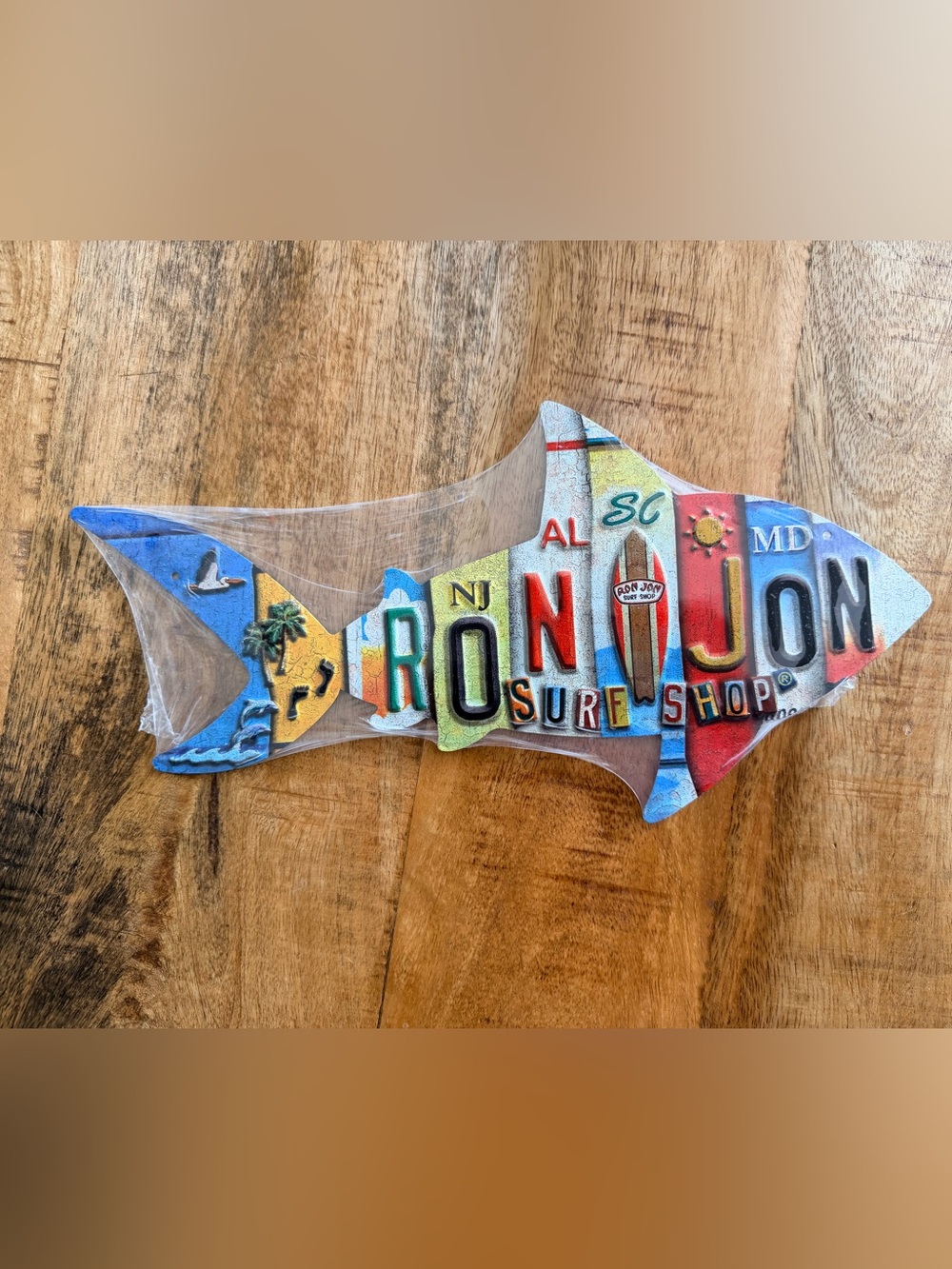 Ron Jon Multicolor Surf Fish Wall Decor